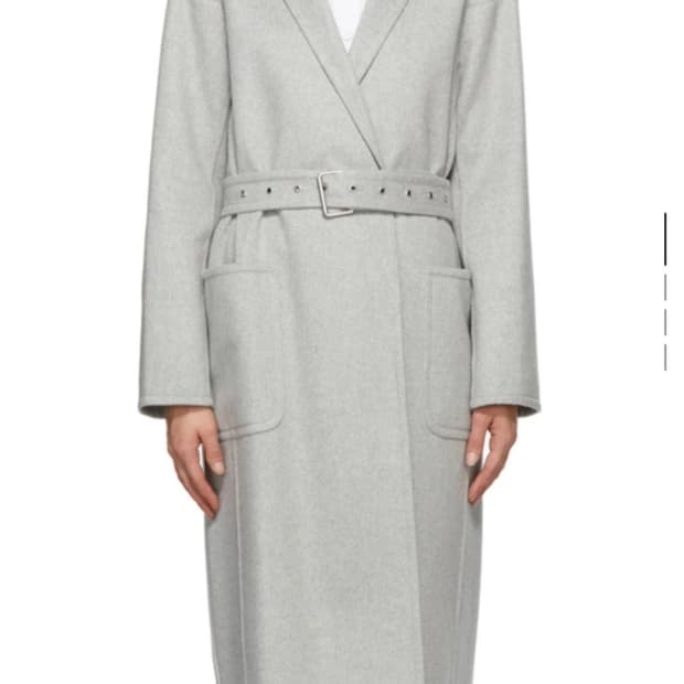 Helmut lang 헬무트랭 여성 로브 롱코트