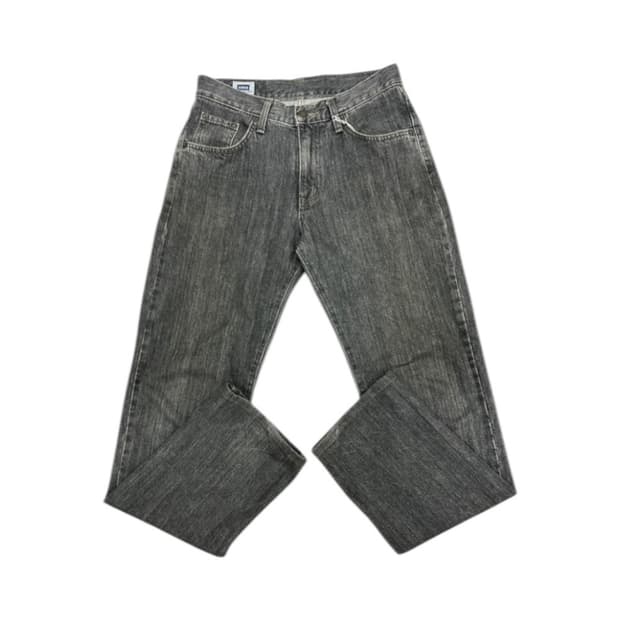 S) 에드윈 403 그레이 워시드 스트레이트 데님팬츠 BD-057