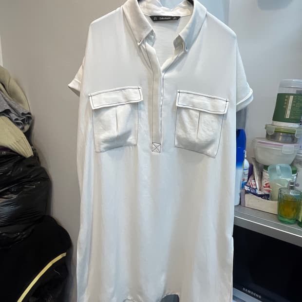자라 포켓 셔츠원피스s사이즈