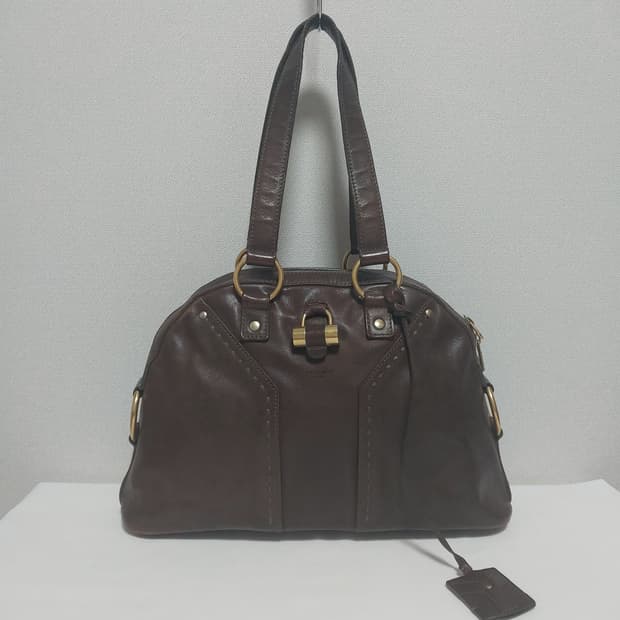 생로랑 뮤즈백 미듐 다크브라운 (정품)