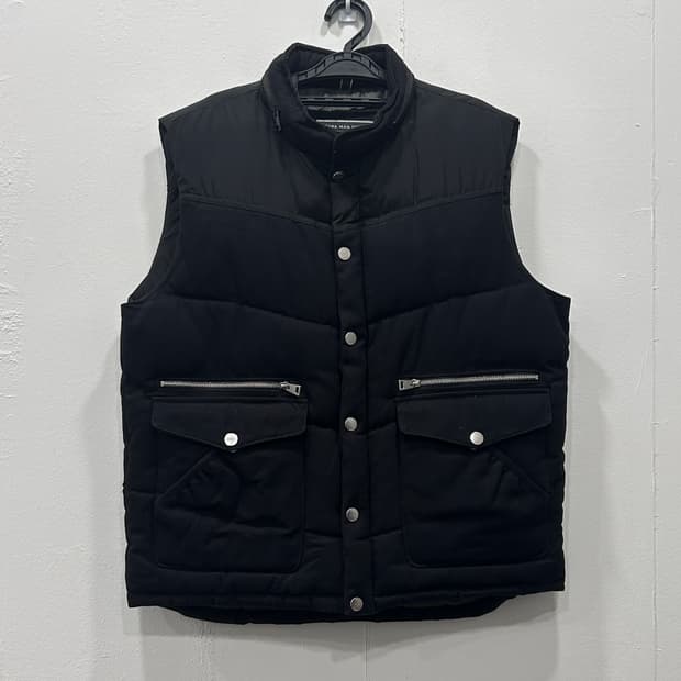 ZARA 자라 맨 패딩 조끼 남성 XL 105