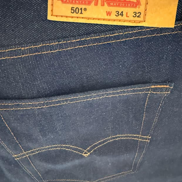 리바이스 501 오리지널 리지드