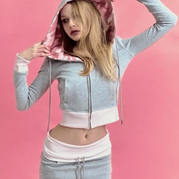 포이링 베베 카코 트레이닝 세트 그레이