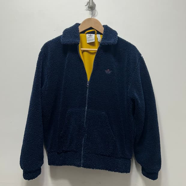 아디다스 여성 오리지날 파이어드 네이비 후리스 XS 