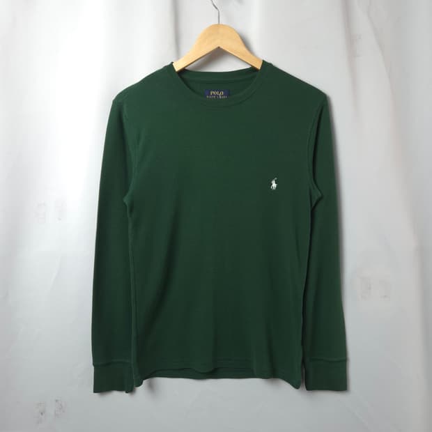 여S 폴로랄프로렌 초록색 긴팔 티셔츠