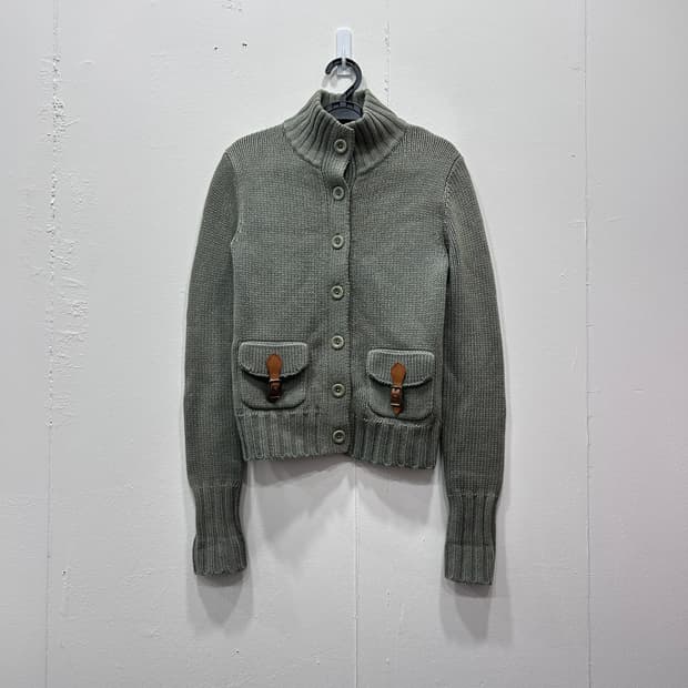 랄프로렌 캐시미어 니트 자켓 가디건 M