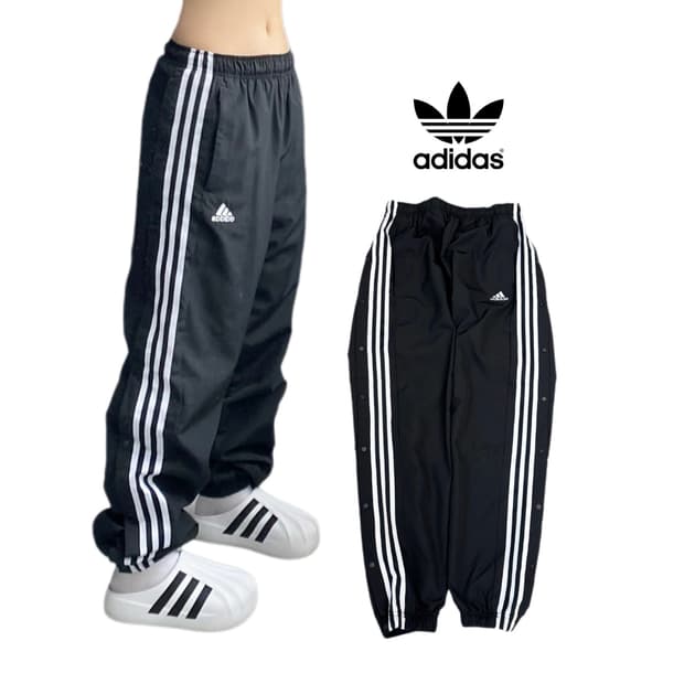 아디다스 삼선 올드스쿨 사이드버튼 트랙팬츠