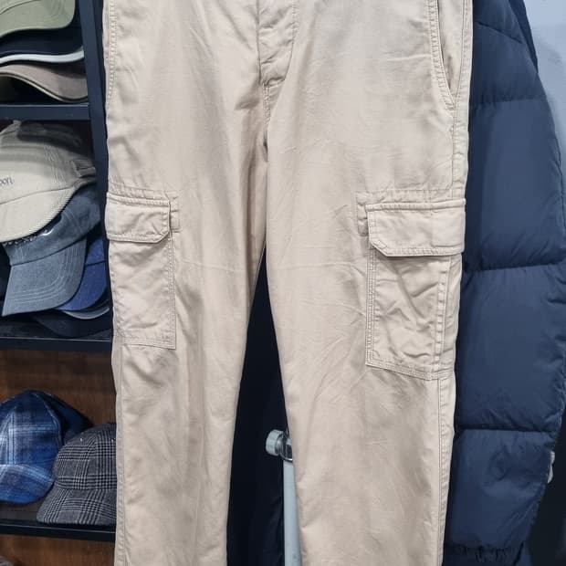 브룩스 브라더스) 베이지색 카고바지 31사이즈(허리단면40)