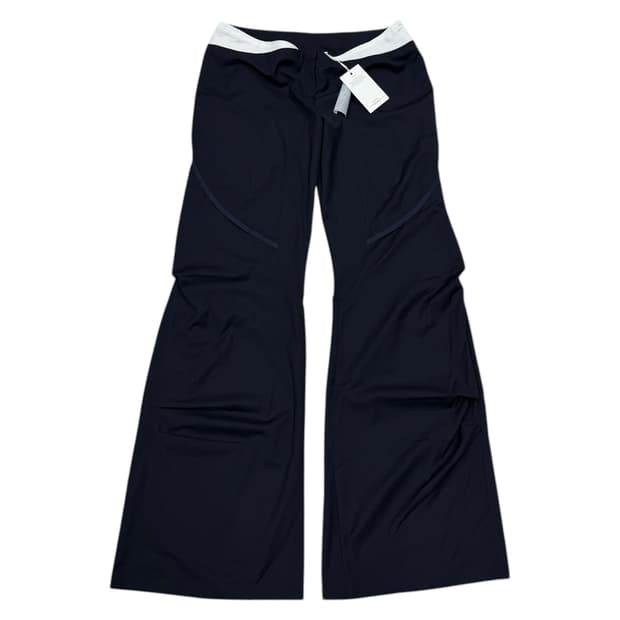 피조물 빈티지 슬랙스 팬츠 바지 네이비