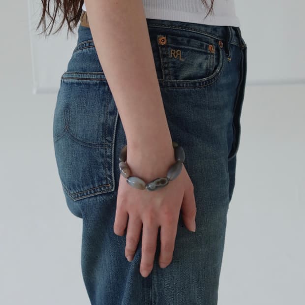 marbled bead bracelet