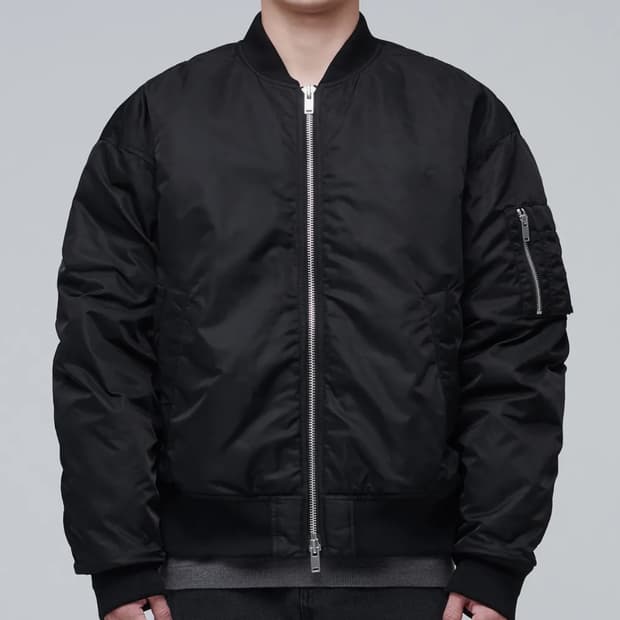 무신사 스탠다드 ma-1 보머 재킷 L