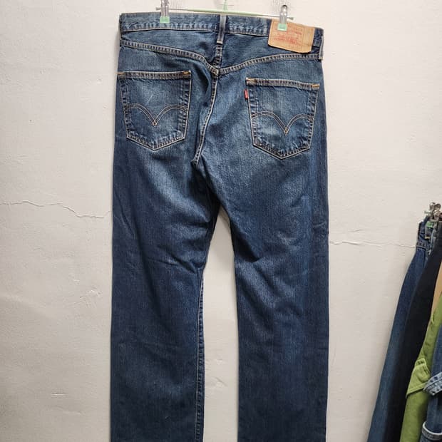 00s 리바이스 501 멕시코산 청바지 