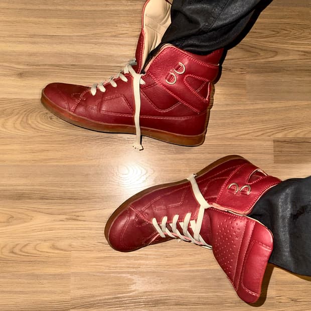 Margiela X H&M 퓨쳐 하이탑