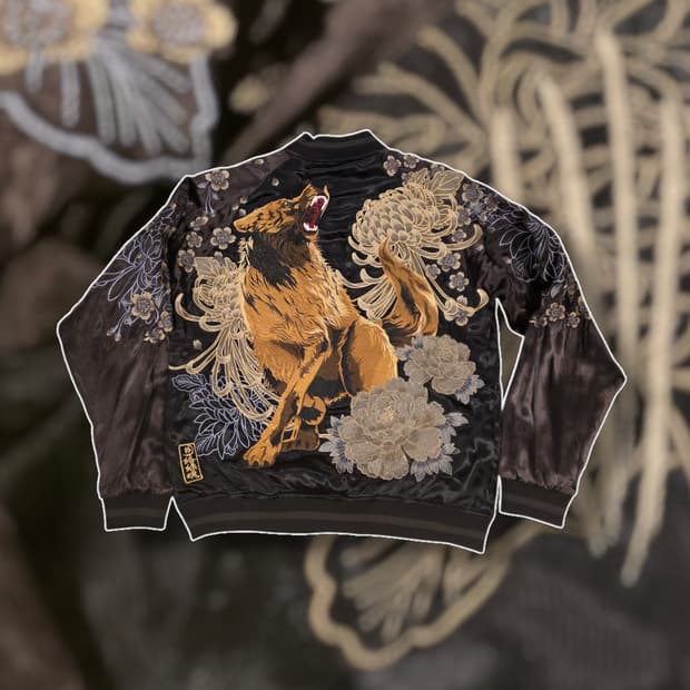 카라쿠리 타마시 리버시블 스카쟌