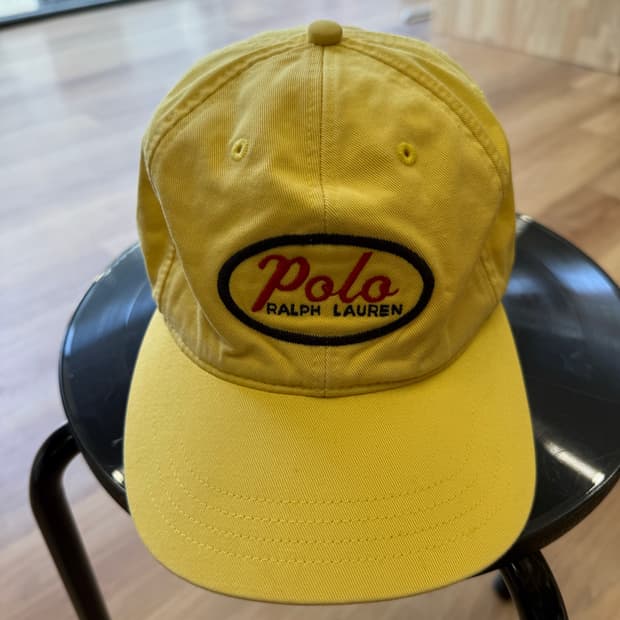 Polo Ralph Lauren 폴로 랄프로렌 빈티지 옐로우 로고 볼캡