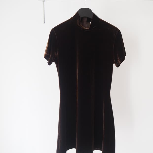 1990's vintage velvet dresses 