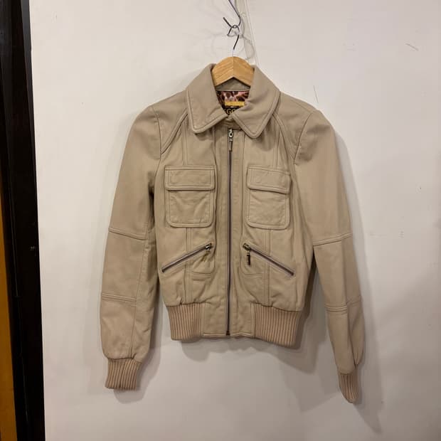 에고이스트 레더자켓 