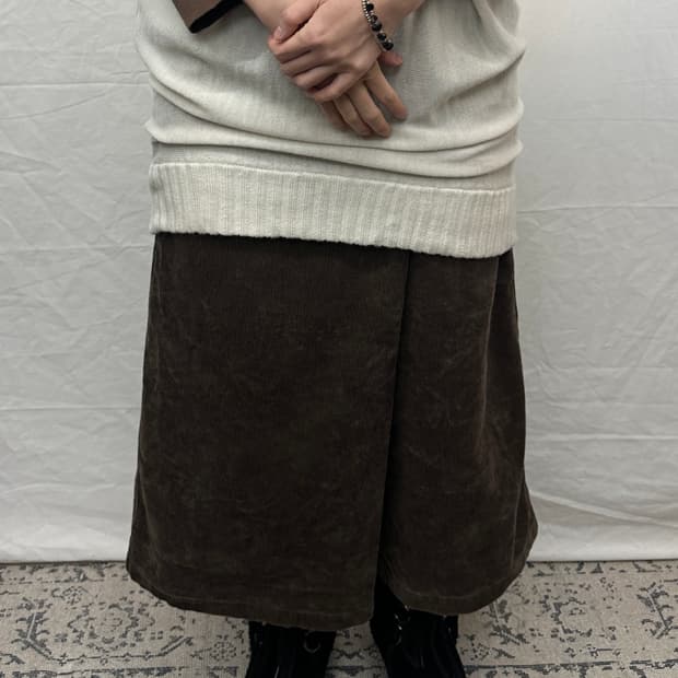 american holic 코듀로이 스커트