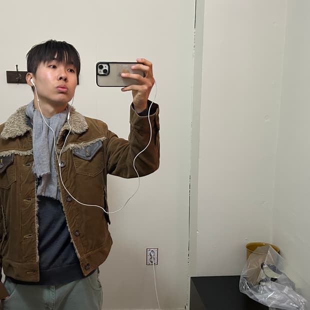 Vintage fur sherfa jacket 