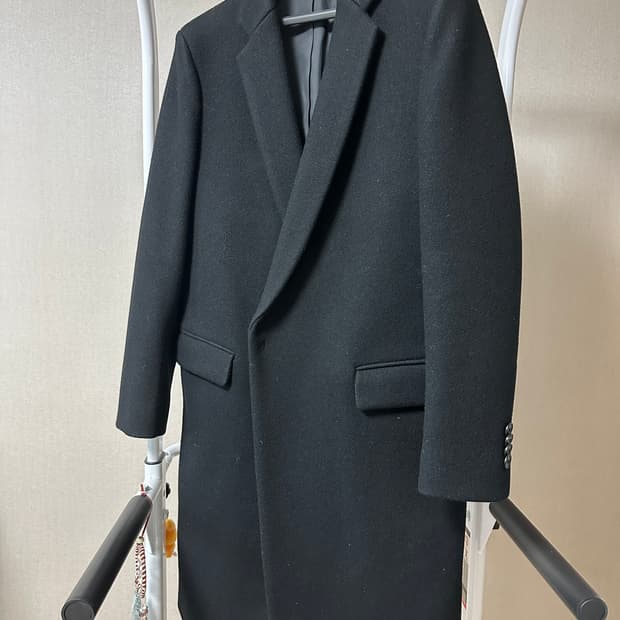 앤드지 지오지아 롱코트 95 블랙