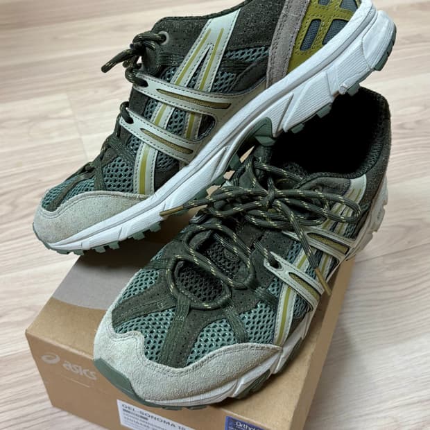 아식스 젤 소노마 15-50 리첸 그린 270mm