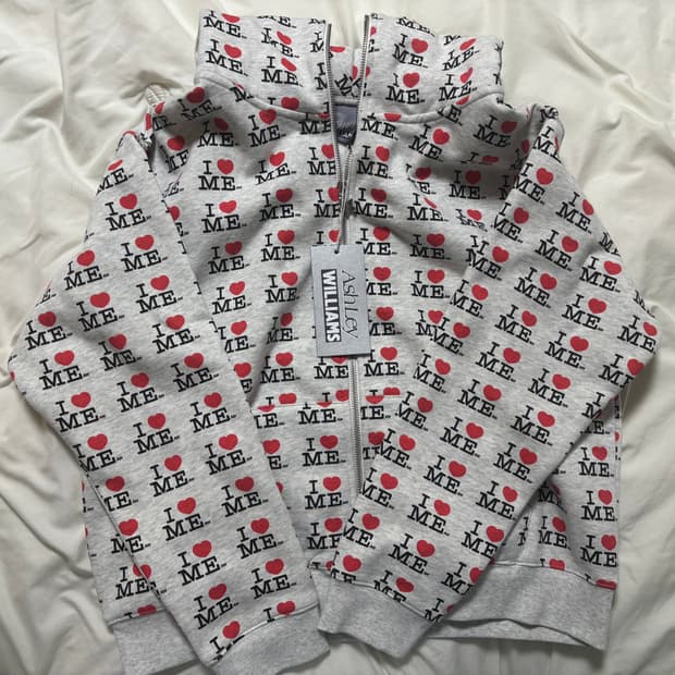 애슐리윌리엄스 후드집업 s