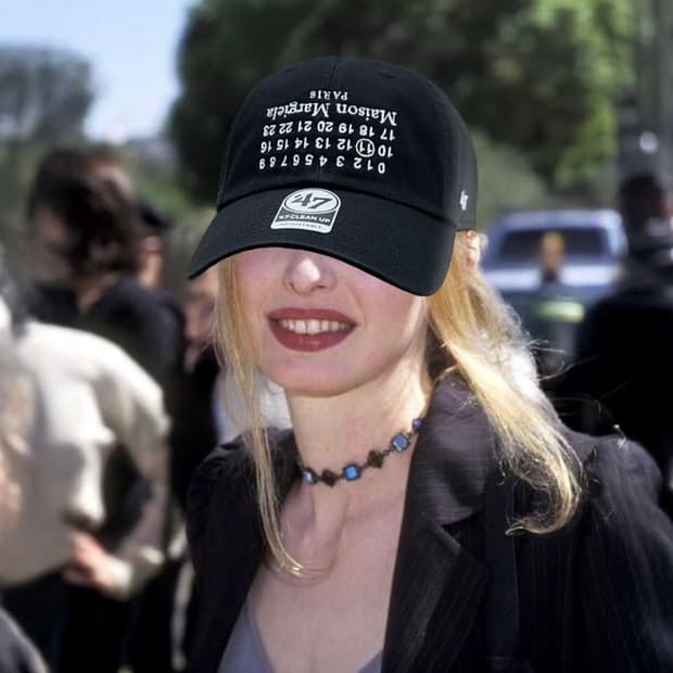 nptsss 마르지엘라 볼캡 블랙