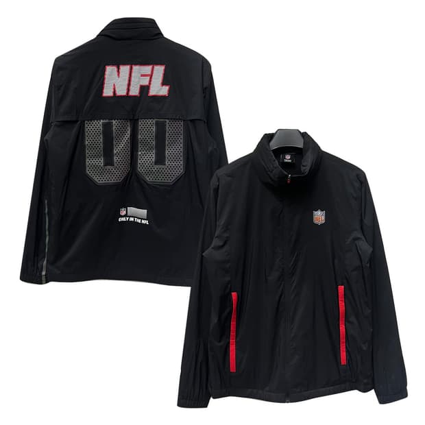 NFL 엔에프엘 AFC 홀로그래픽 바람막이 우븐 자켓 L