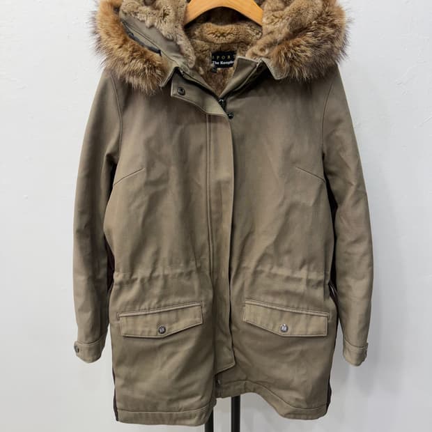 정품) 더쿠플스 한섬 여성 퍼자켓 2