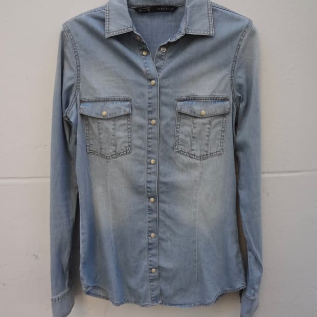 자라 웨스턴 셔츠