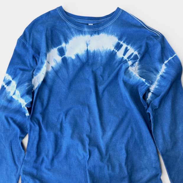 00s 유니클로 타이다이(Tie-dye) 긴팔 티셔츠, XL