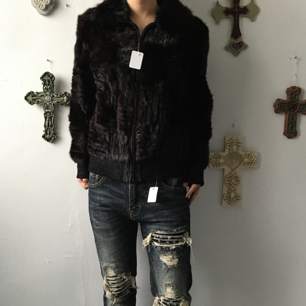 Mink fur jacket
