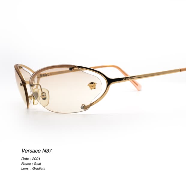 Versace N37 Rimless Medusa (2001)