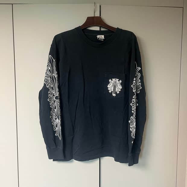 크롬하츠90s롱슬리브 M홀스슈대거플로랄