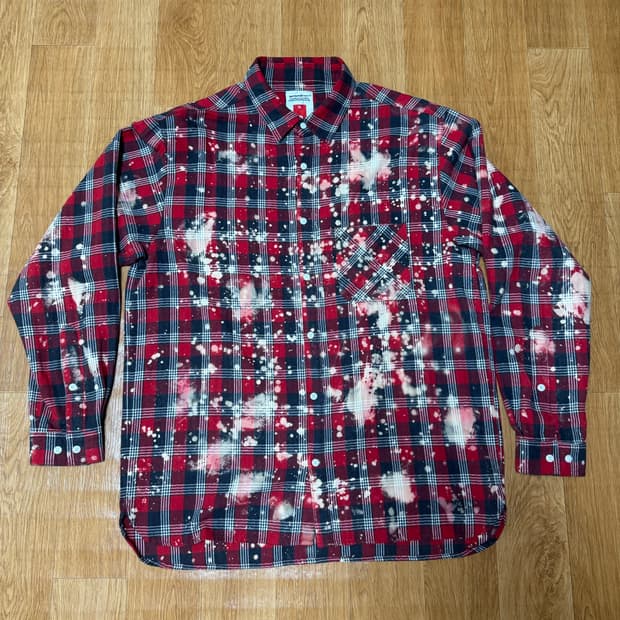 엑스트라오디너리 플란넬 셔츠 레드