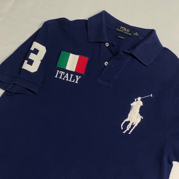 폴로 랄프로렌 이탈리아 빅포니 카라티