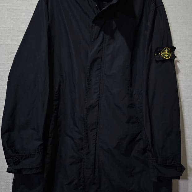 백화점판 스톤아일랜드 마이크로 랩스 트렌치 코트 105