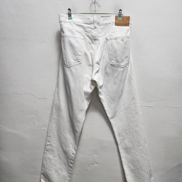 폴로 varick slim 스트레이트 화이트 데님