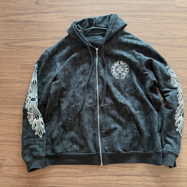 크롬하츠 세메터리 후드집업 XL