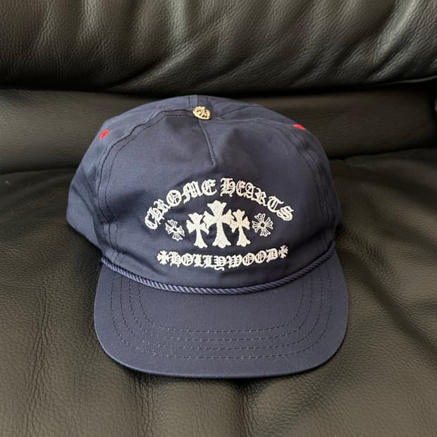 크롬하츠 가스스테이션 캡 모자 네이비