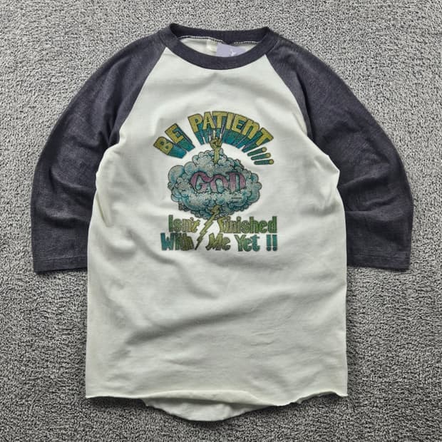 1978ROACH 하트레이크 교회 싱글스티치 롱슬리브(M추정)/11140