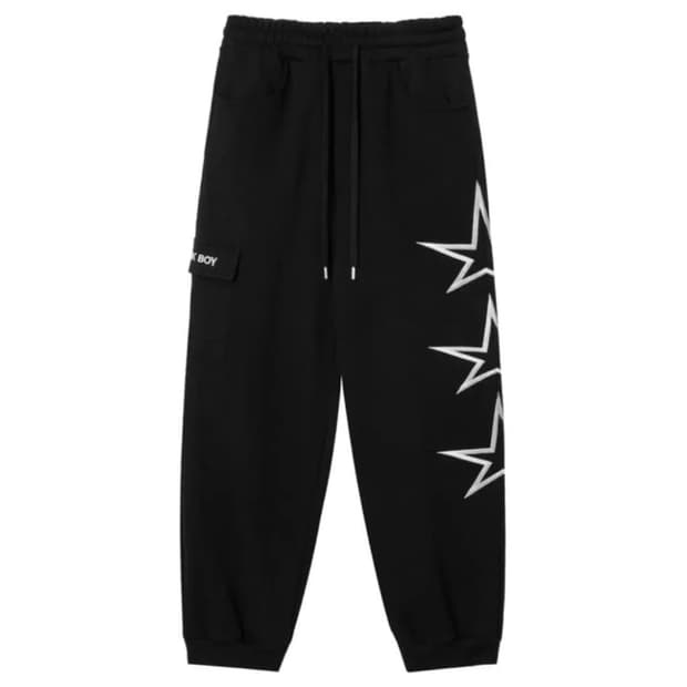 퍽보이 FUCKBOY 비영와이 스타 카고 스웻팬츠