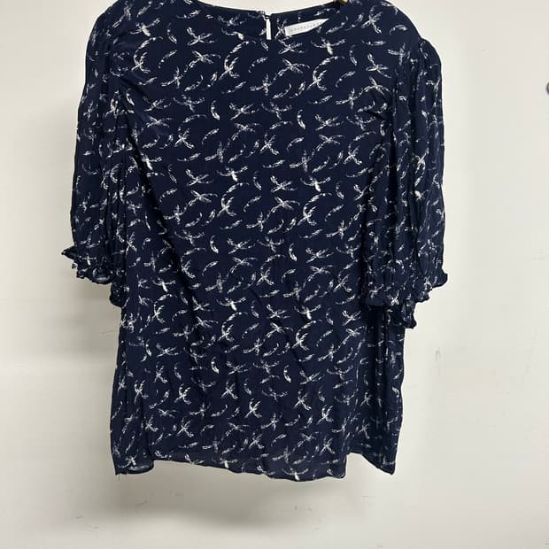 여성 패턴 블라우스