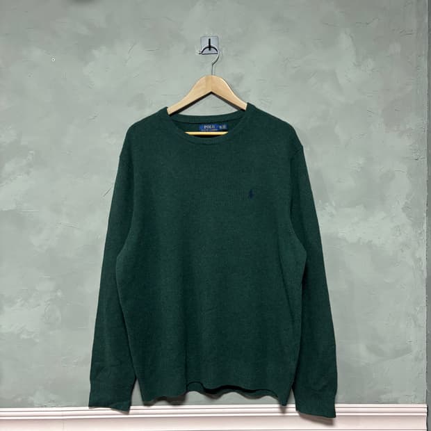 폴로 랄프로렌 신형 울니트 다크그린 2XL