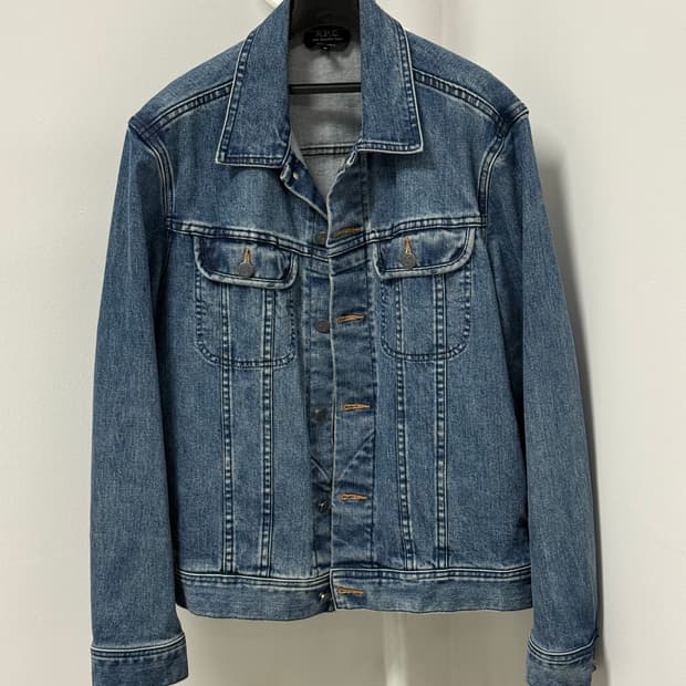 APC 아페쎄 데님 자켓 청자켓 중청 M