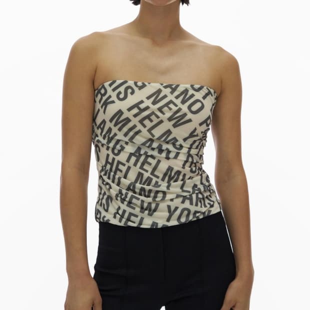 Helmutlang tube top 헬무트랭 튜브탑