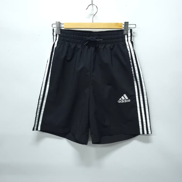 아디다스 3선 나일론 반바지 ( 여성S )