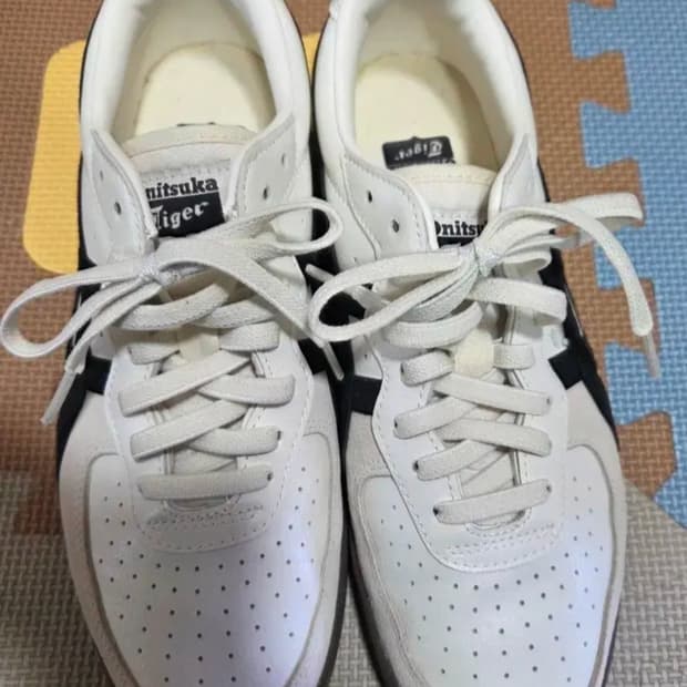 오니츠카타이거 GSM 크림블랙 255