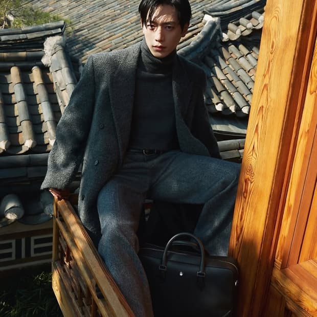 토니웩 울앤알파카 더블 코트 새상품