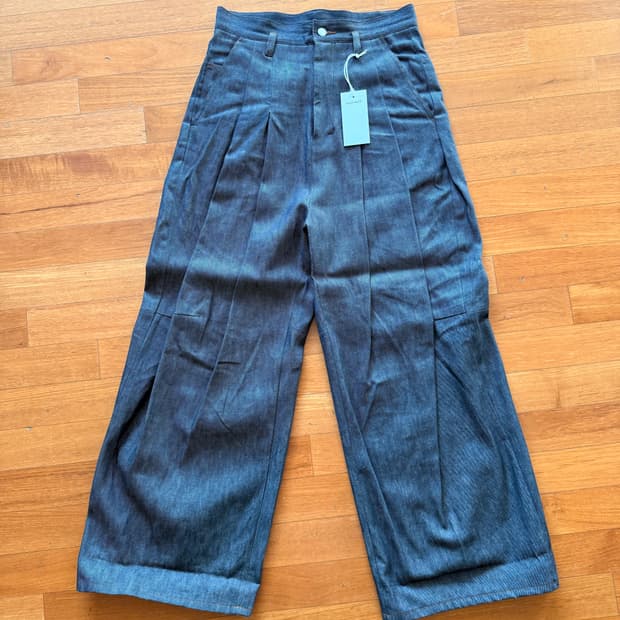 Shinya Kozuka 신야 코즈카 hi baggy indigo